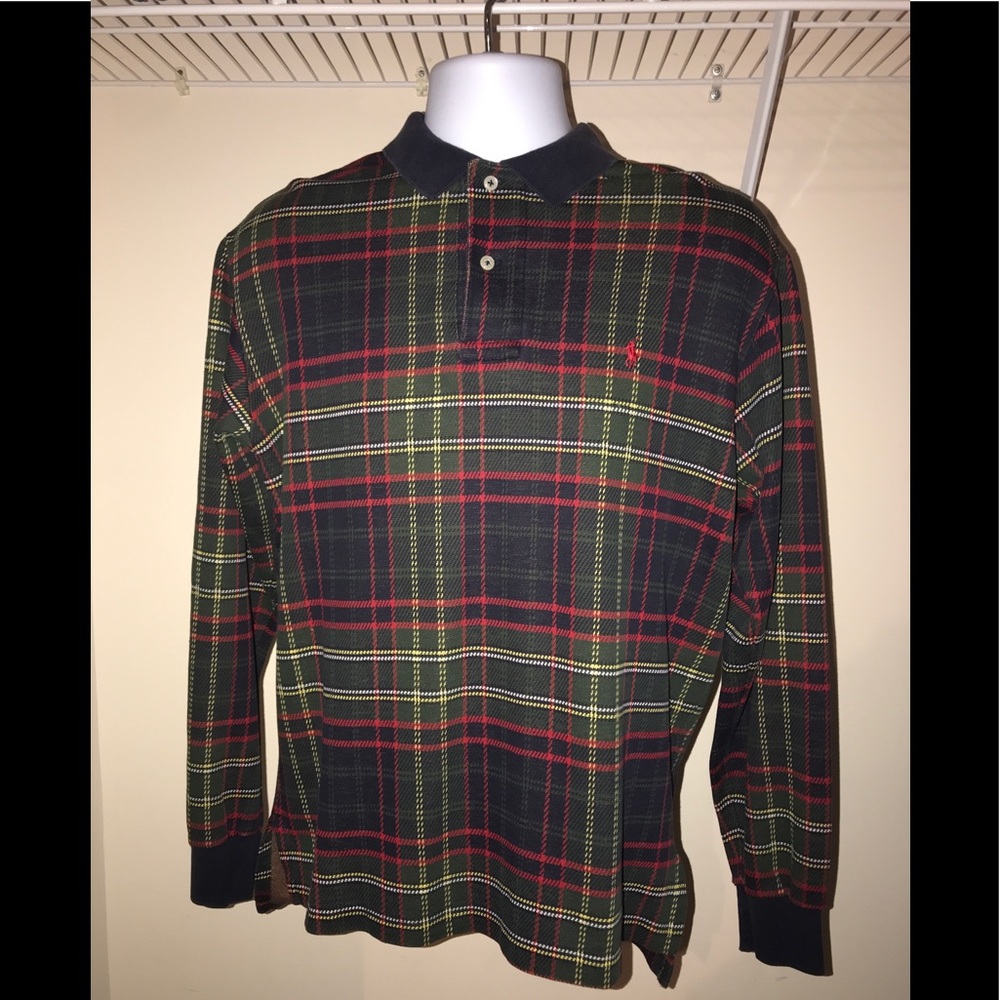 Vintage Men’s Ralph Lauren Long Sleeve Polo